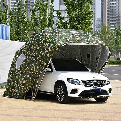 Toldo portátil para garaje, tienda de campaña plegable totalmente automática para vehículos, tamaño grande para exteriores