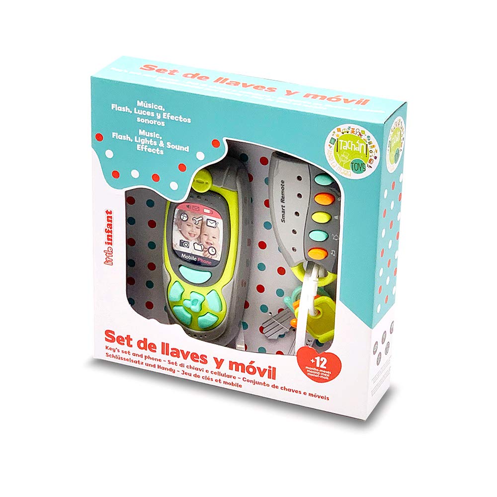 cpa toy group trading s.l.768T00380 Set de juego musical con llaves, mando y móvil Keys and Phone
