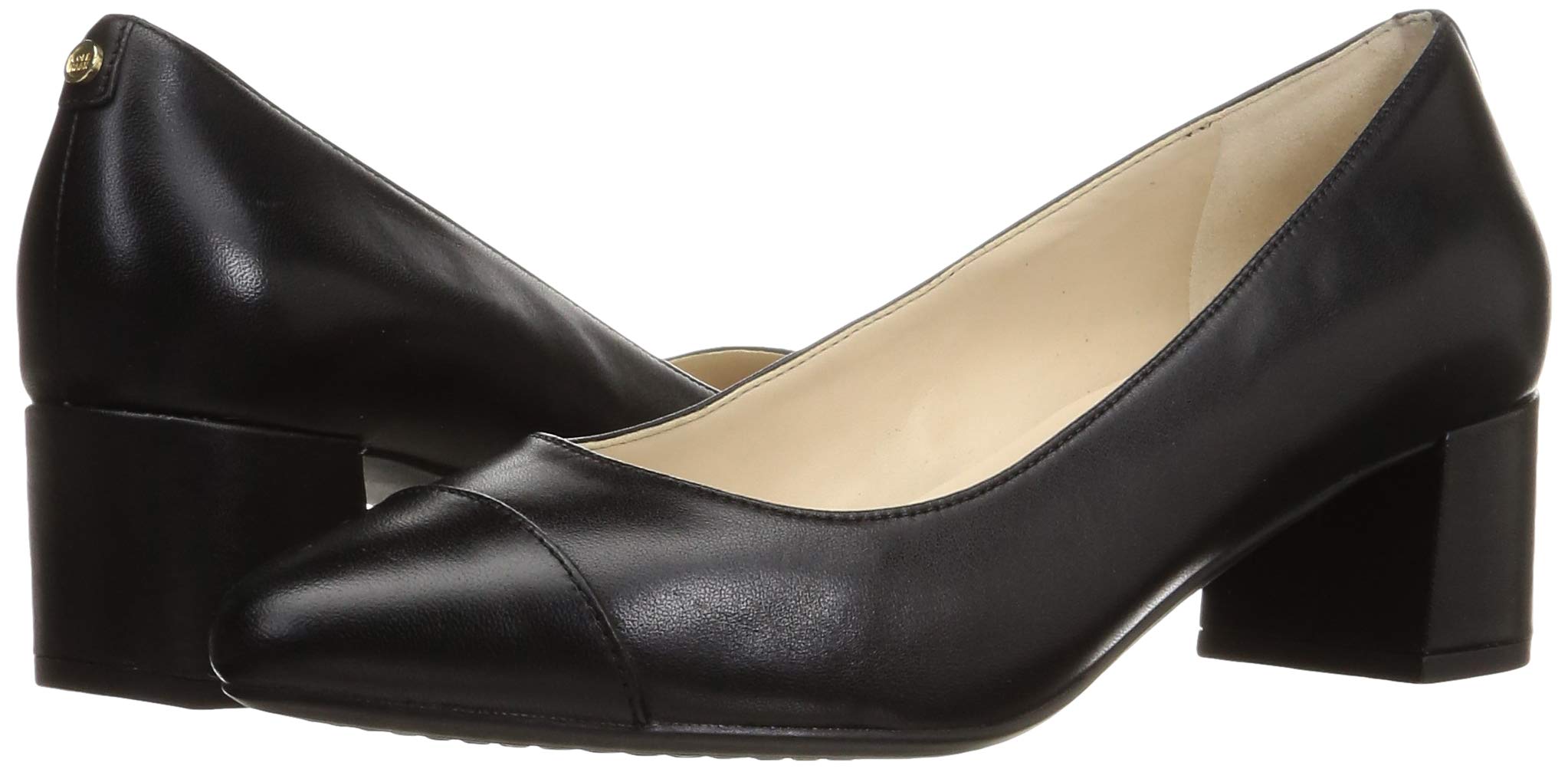 cole haan block heel pump