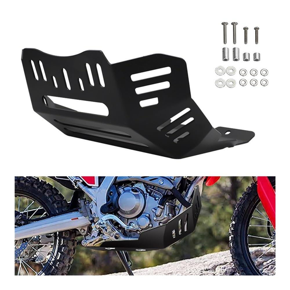Motore Fuoristrada Piastra Protezione 4mm Di Spessore Moto Sotto La Copertura Protezione Del Motore Piastra Paramotore Guardia Telaio Per CRF300L CRF 300L 300 L 2021-2022-2023