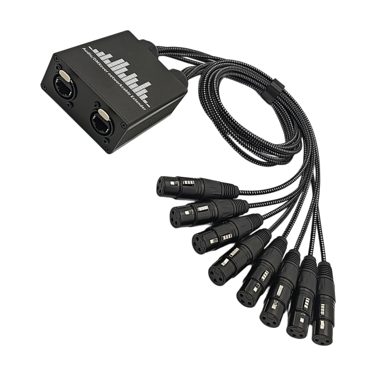 Extender RJ45 a XLR de 8 canales para altavoces de escenario y micrófonos 7