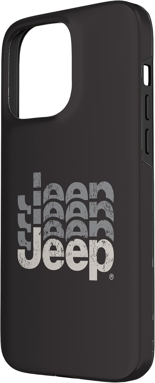 Jeep Repeating Logo Case for iPhone 15 Pro Max