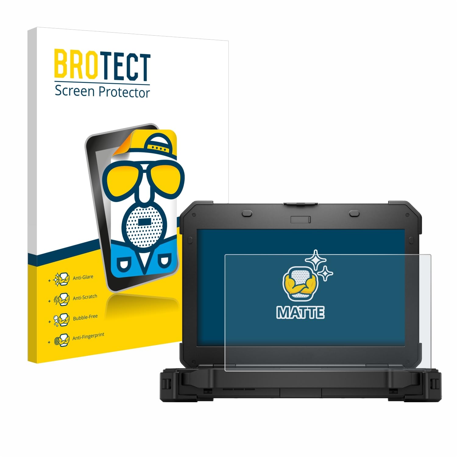 Protection D'Écran Anti-Reflet BROTECT Pour Dell Latitude 5520 - Film Mat Antitraces Et Anti-Rayures