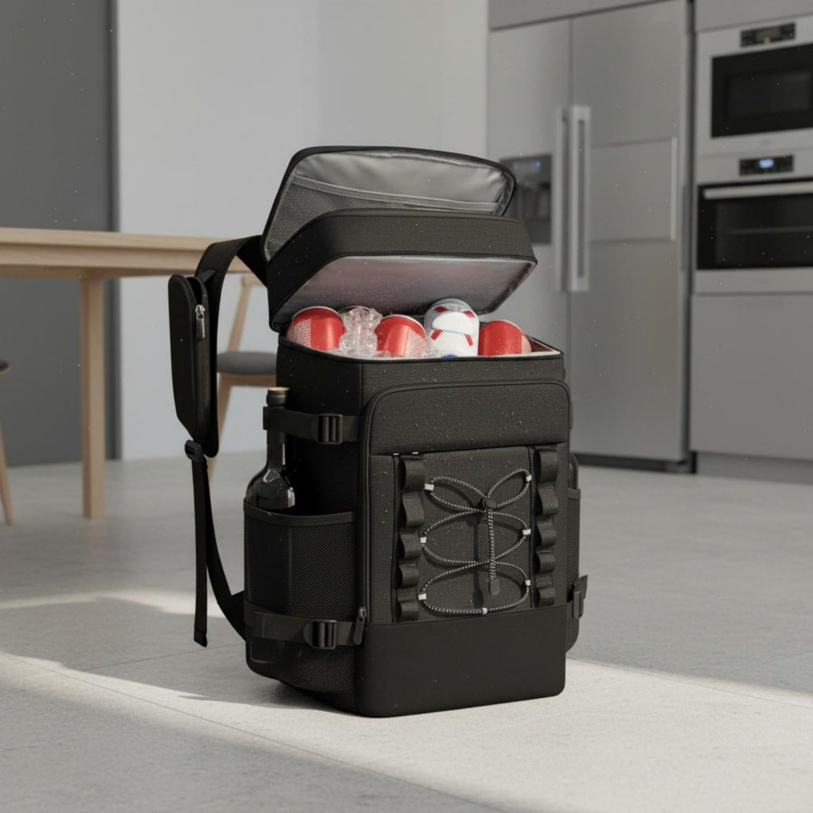Milageto Zaino Frigo da Picnic Ampia Capacità Zaino da Picnic Uso Esterno per Outdoor, Campeggio, Escursioni