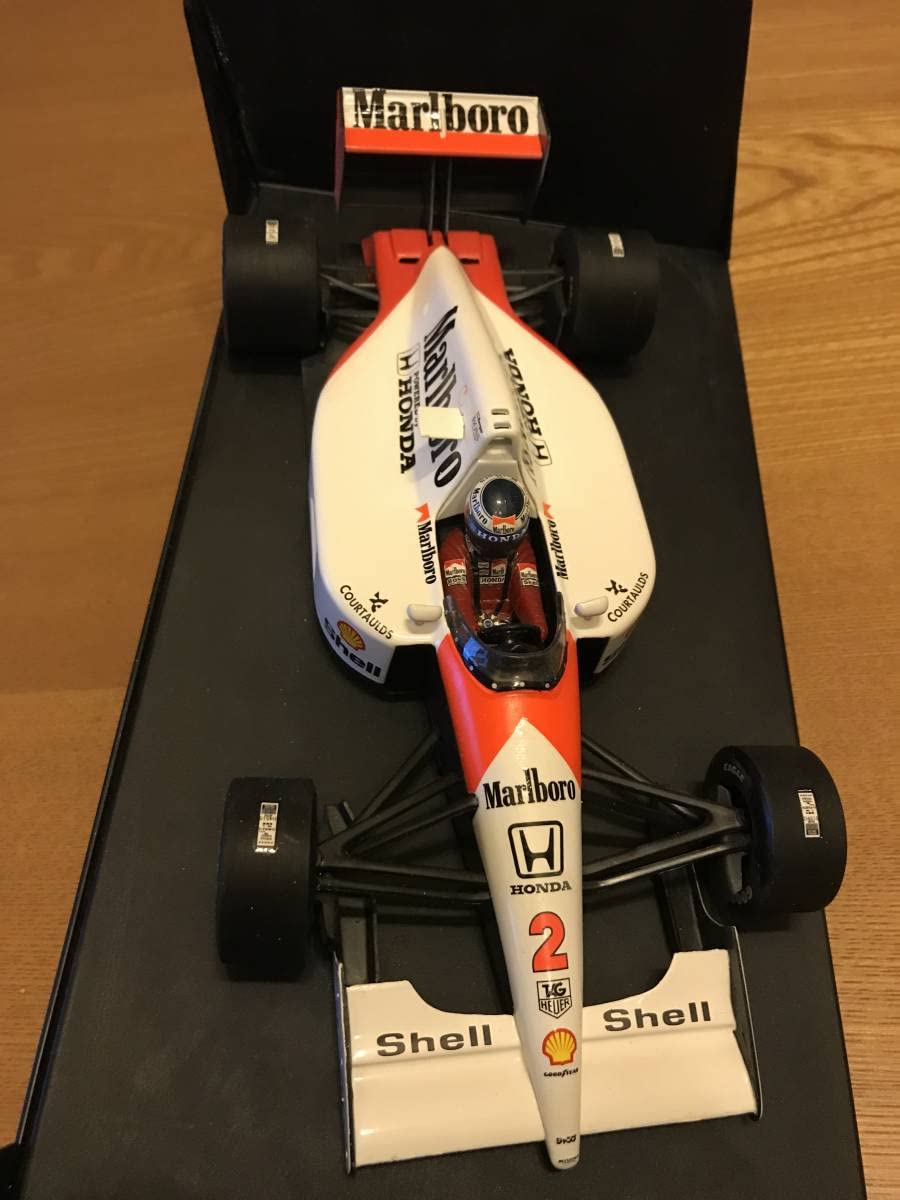 Amazon | ※ 1/18 MINICHAMPS 【タバコ】 マクラーレン・ホンダ MP4/6#2 
