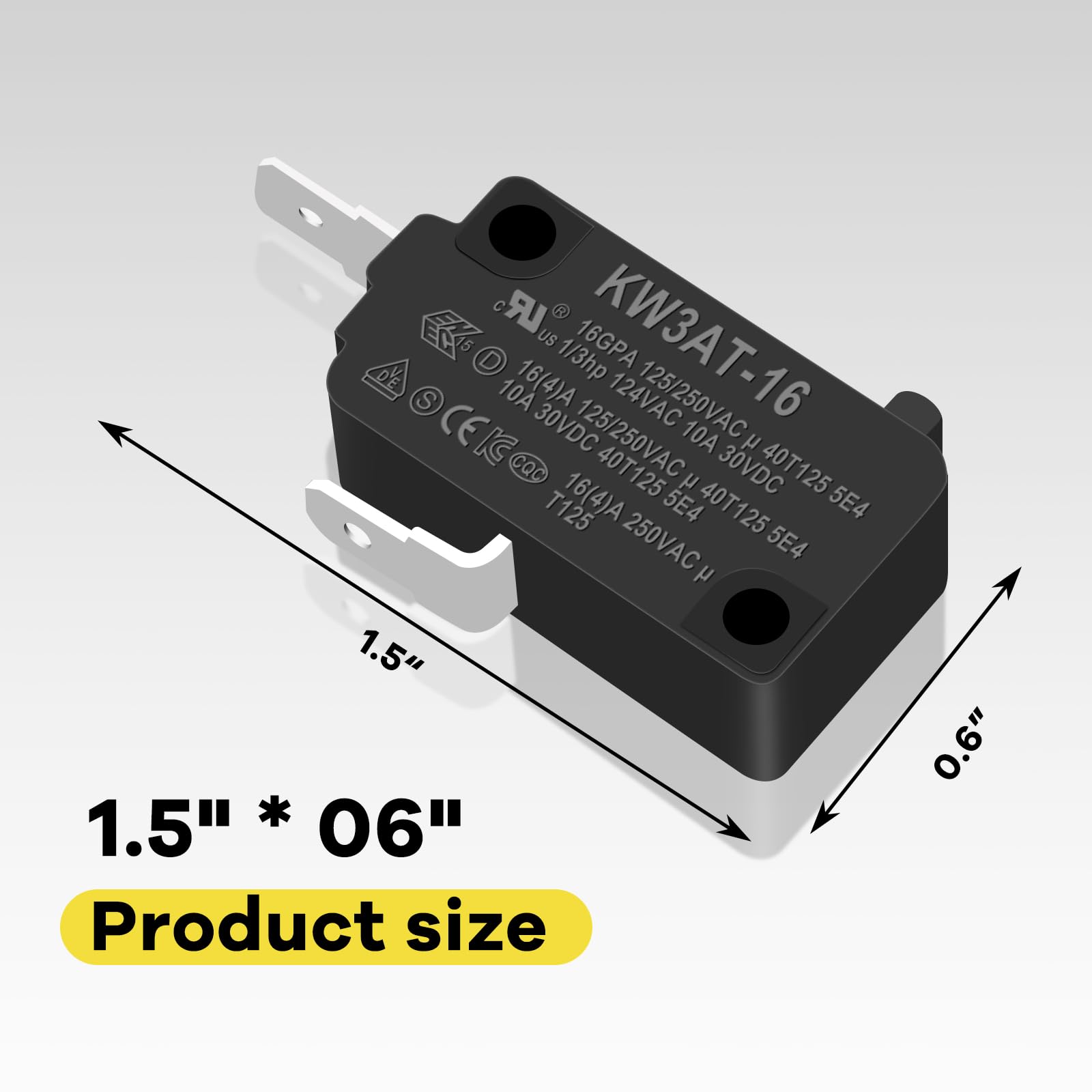 Amazon.com: KW3AT-16 Microwave Oven Door Switch Replacement Part