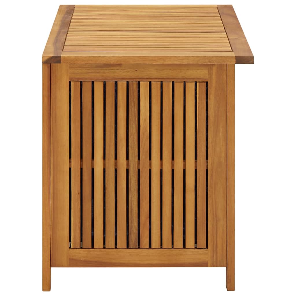 Tomostar Coffre de Jardin Extérieur, Coffre Malle de Rangement Boîte de rangement de jardin 90x50x58 cm bois d'acacia massif