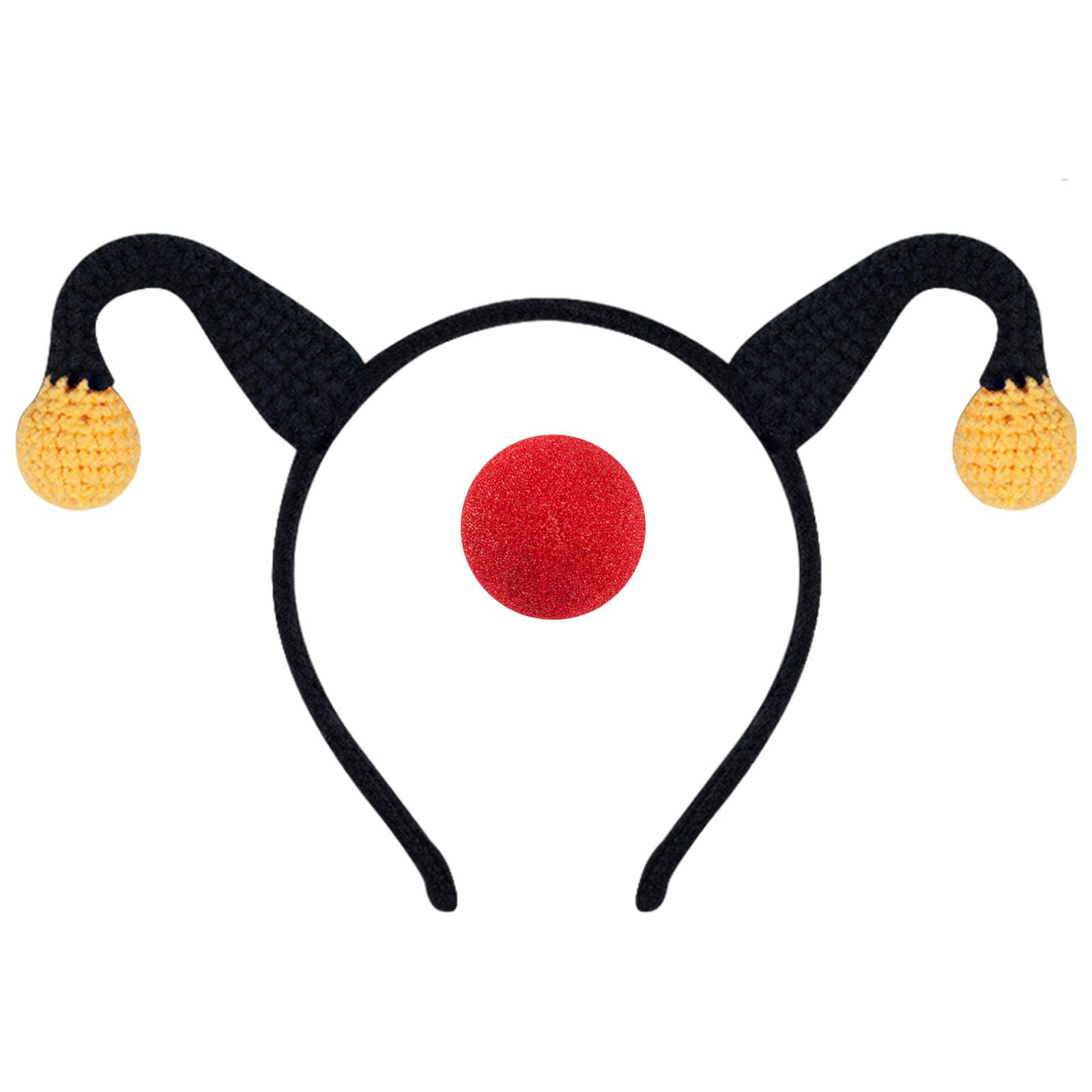 Maxtonser 1 Set Clown Costume Accessories Headbands And Nose Set Cosplay Headpieces Comfortable Wear Headwear For And Adults