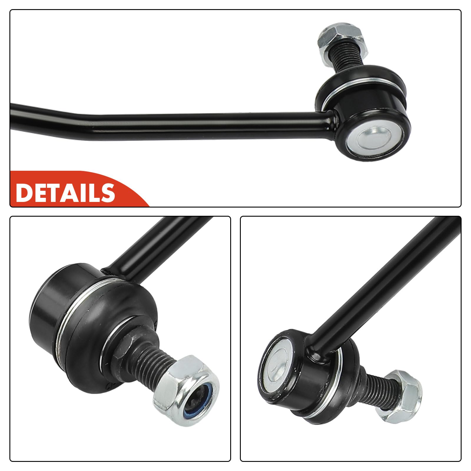 Frankberg 2x Koppelstange Vorderachse Kompatibel mit Signum Z03 1.8L-3.2L 2003-2008 Vectra C Z02 1.6L-3.2L 2002-2009 Vectra C Caravan Z02 1.6L-3.2L 2003-2009 Replace# 13116332