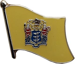 Flagline New Jersey - State Lapel Pin