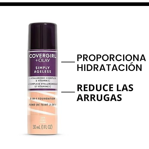 Miniatura 5 de Covergirl & Olay Simply Ageless - Base de maquillaje líquida 3 en 1