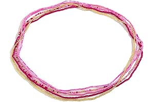 Exquisite Pink Waist Beads