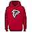 NFL Kids Youth Boys 8-20 Officially Licensed Polyester Performance Primary Logo Hoodie & T-Shirt 2 Pack Combo Set (18-20, Atlanta Falcons)