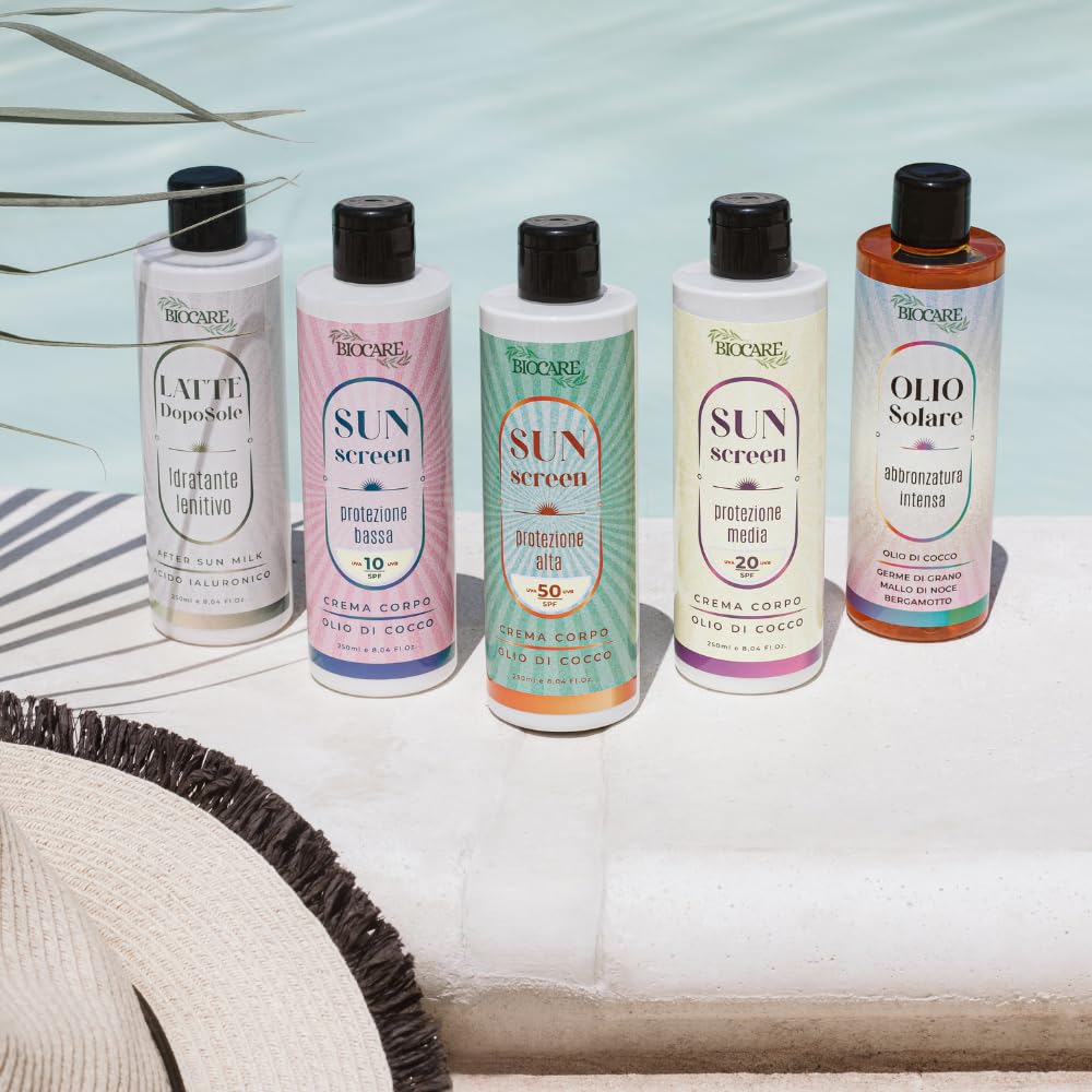 SUN SCREEN - Ochrona niskiego poziomu winogron 10 SPF - Krem przeciwsłoneczny o niskiej ochronie dla ciemnej skóry - Sprawia, że opalenizna jest oznaką zdrowia i dobrego samopoczucia