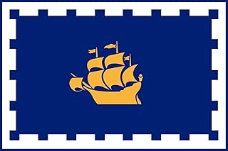 Quebec City | Quebec City, Quebec, Canada Flag | Landscape Flag | 0.06m² | 0.65sqft | 20x30cm | 8x12in for Diplomat-Flags Car Flag Poles