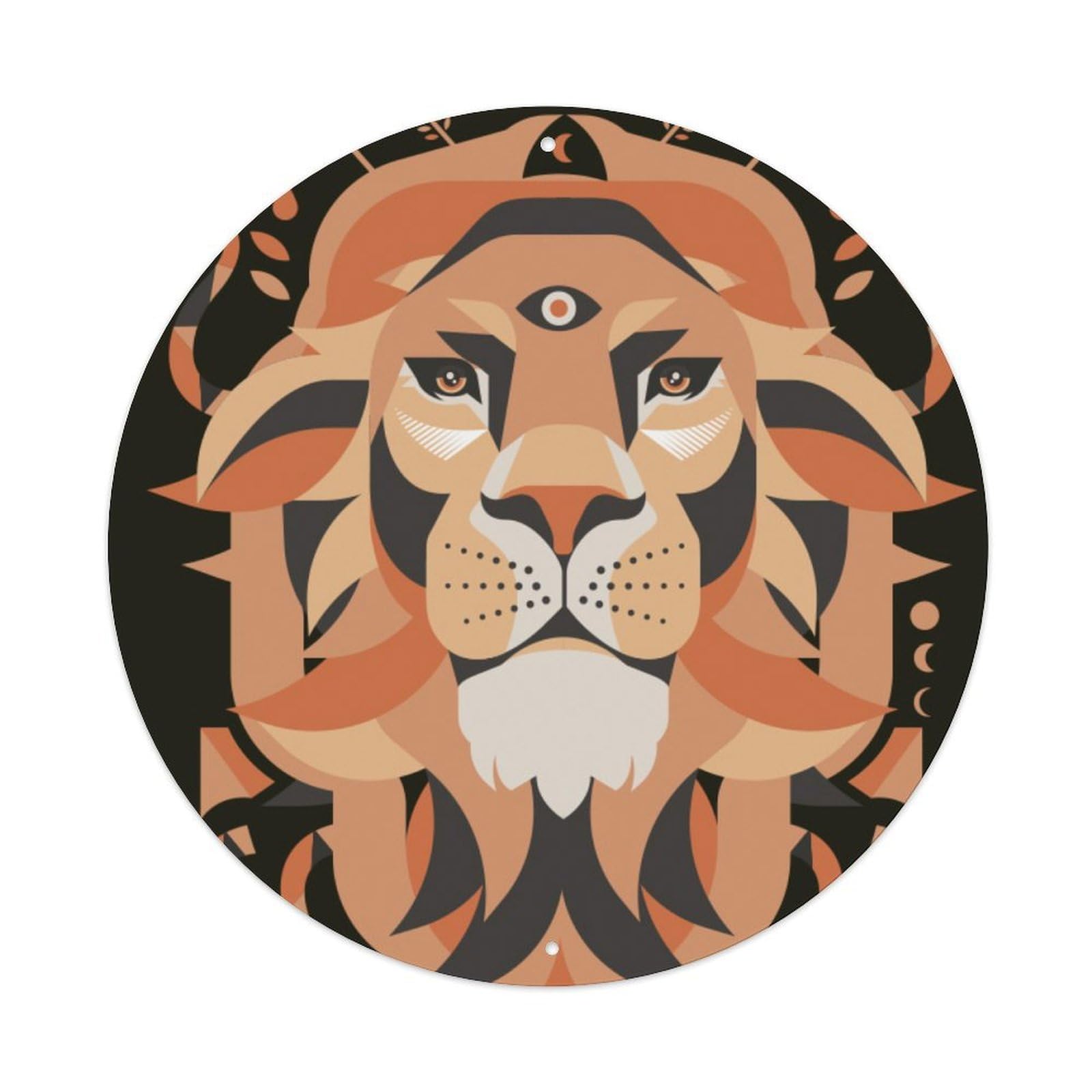 Lion Animal Art Metal Tin Sign