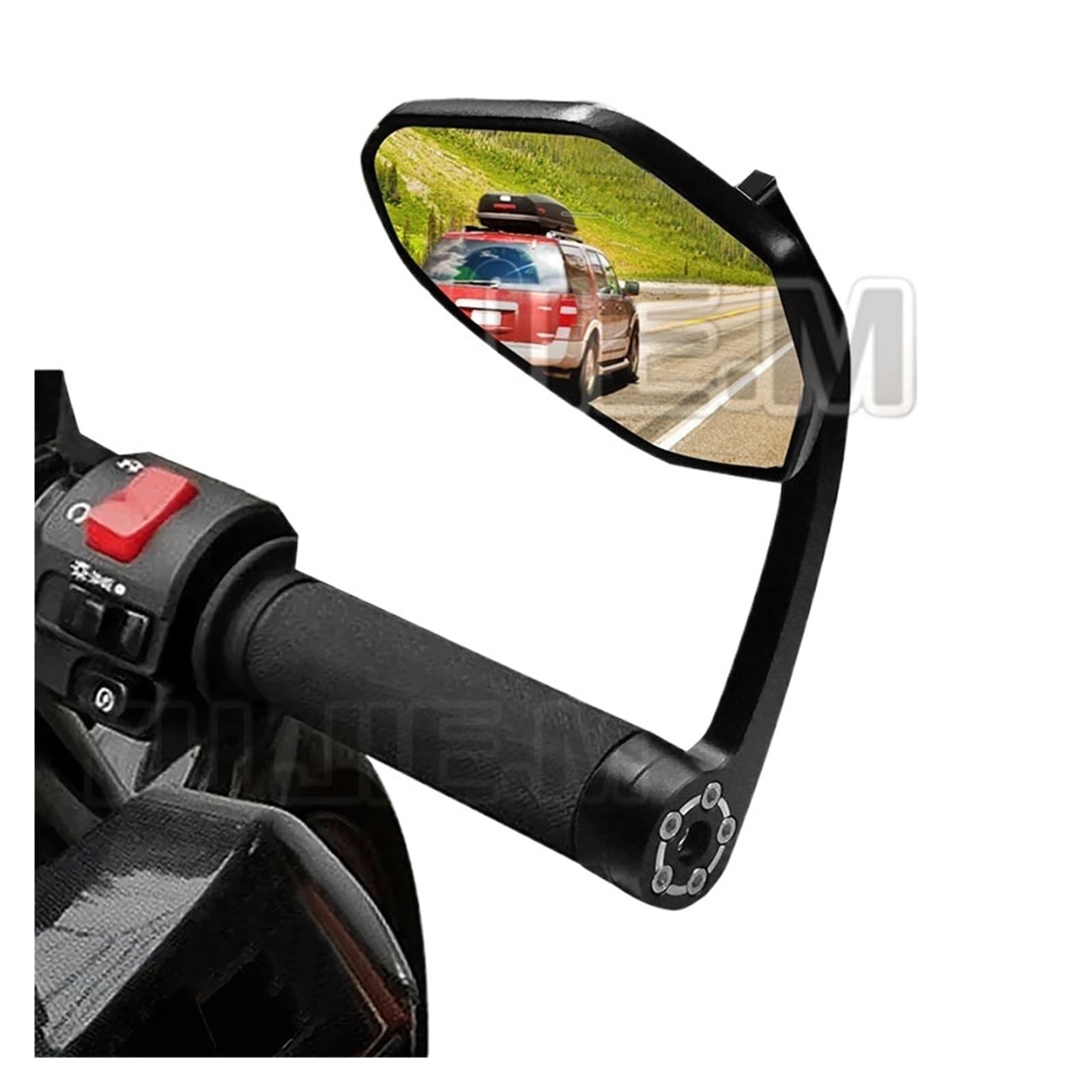 Rétroviseur De Guidon De Moto 7/8" 22 Mm, Compatible Avec KTM DUKE 390 DUKE 790 DUKE 390 250 125 690 790 890 990 1050 1290(DUKE)