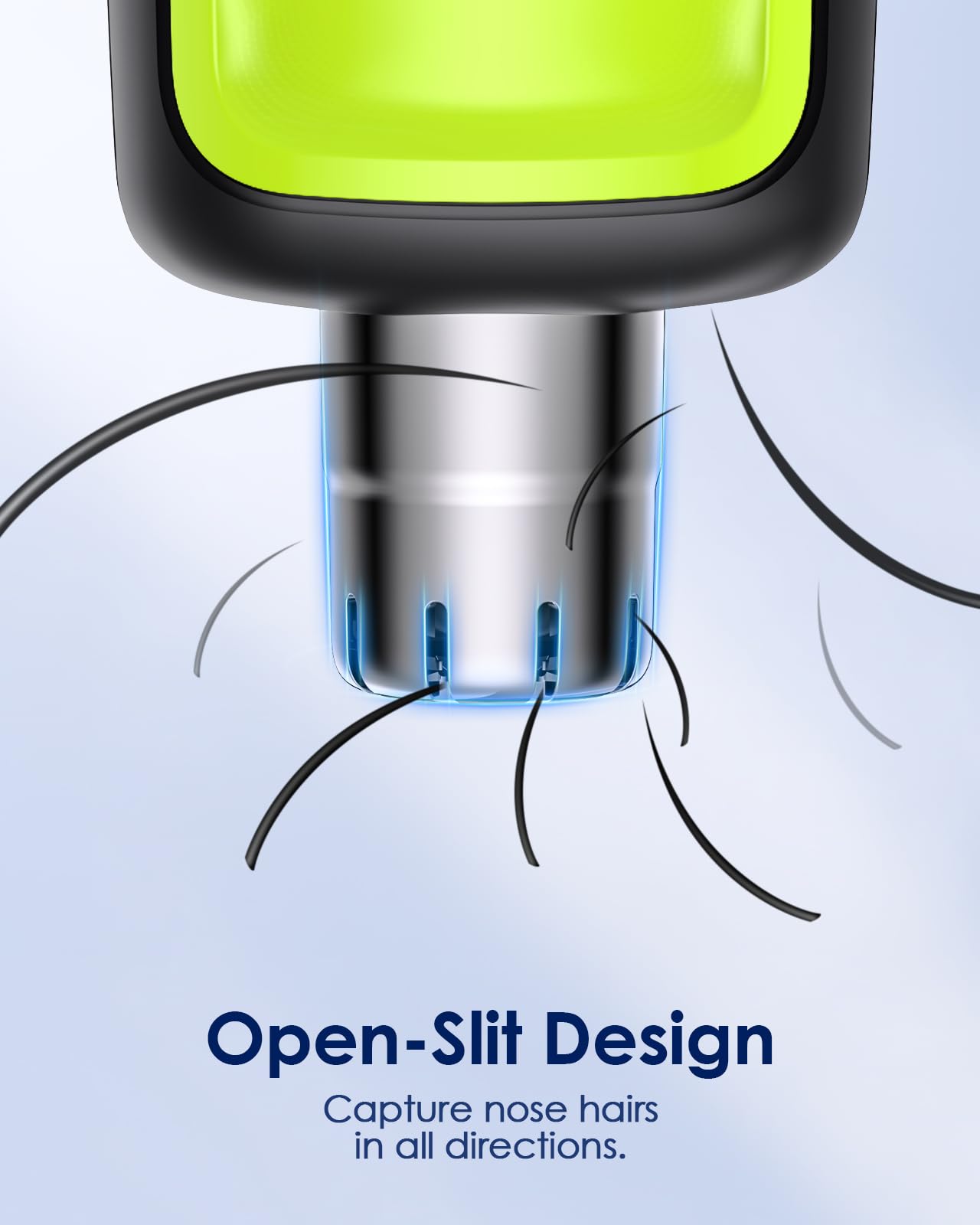 Cuchilla para nariz, reemplazo de cuchilla nasal compatible OBlade Pro 360 QP2734/QP2824/QP2520/QP2530/QP2620/QP2630 - Accesorios eficaces y más silenciosos, sin tracción ni dolor, One — view 2