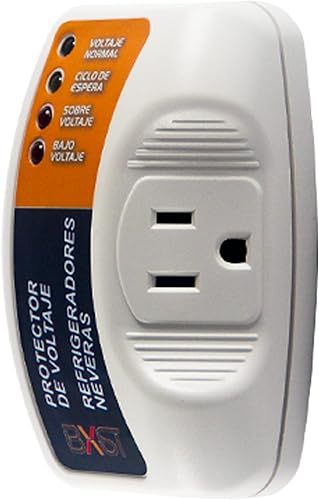 GIDEON Protector de sobretensión, regleta de alimentación de una salida, protección de 120 V, 140 J, 1440 vatios, eléctrico automático seguro sobre