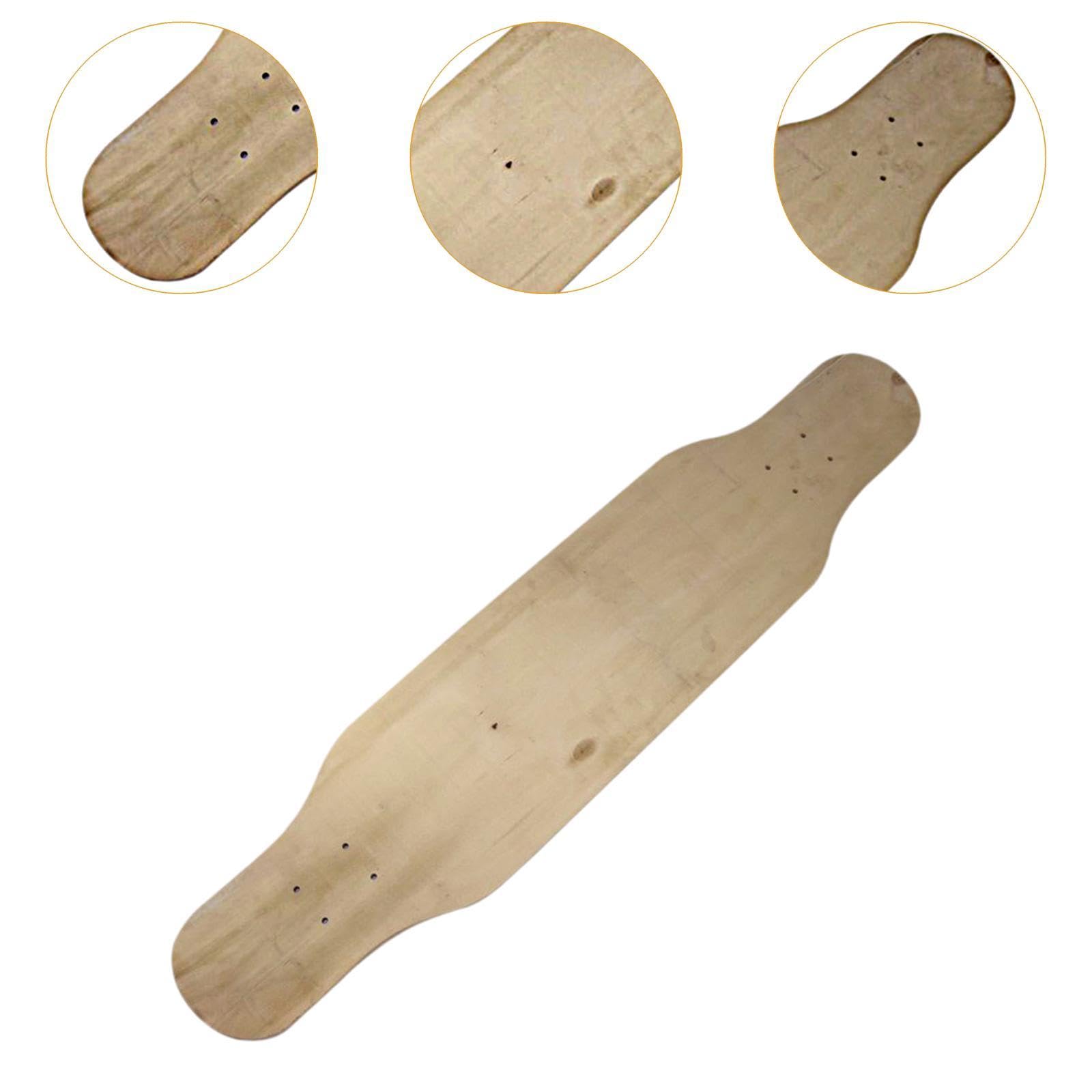 kowaku Planche de Skateboard Vierge à Peindre Soi-même, Idéale pour Développer Sa Créativité et Ses Artistiques (Enfants, Adultes, Garçons et Filles)