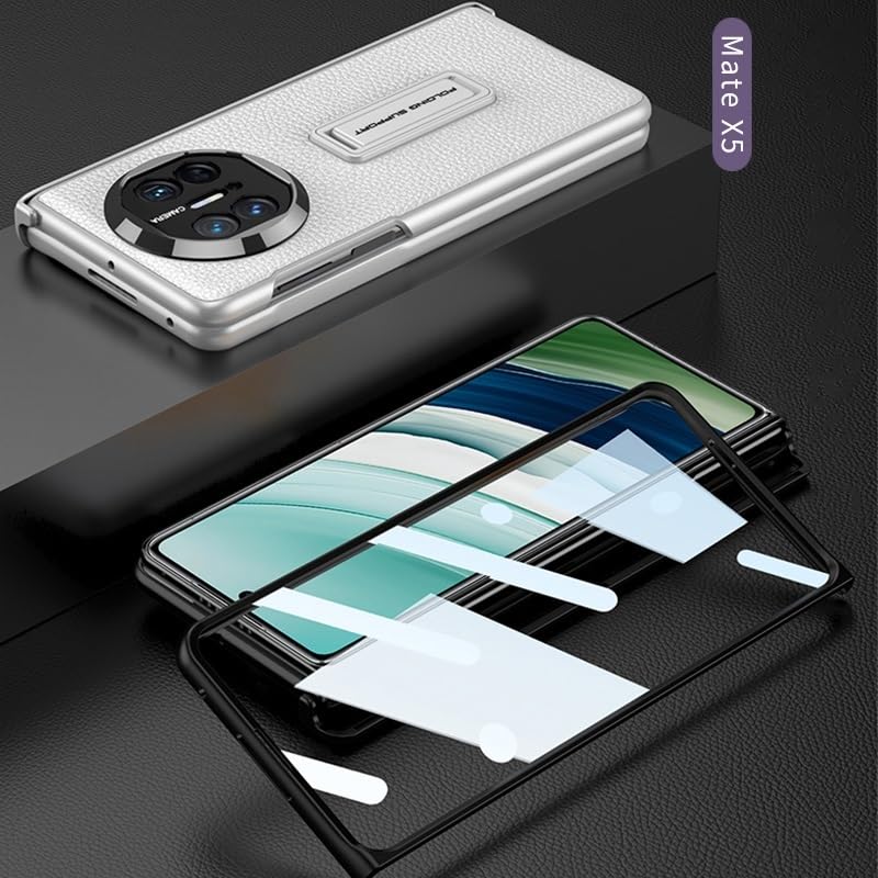 Coque Huawei Mate X5 vert avec support pour repas et voyages