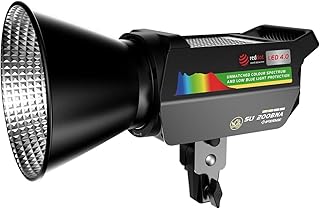 IFOOTAGE SL1 200BNA Bi-Color COB LED Video Light with Remote Control,Continue Lighting,Standard Bowens Mount,Silent Studio Mode,10 Lighting Effects,7800Lux~38000Lux