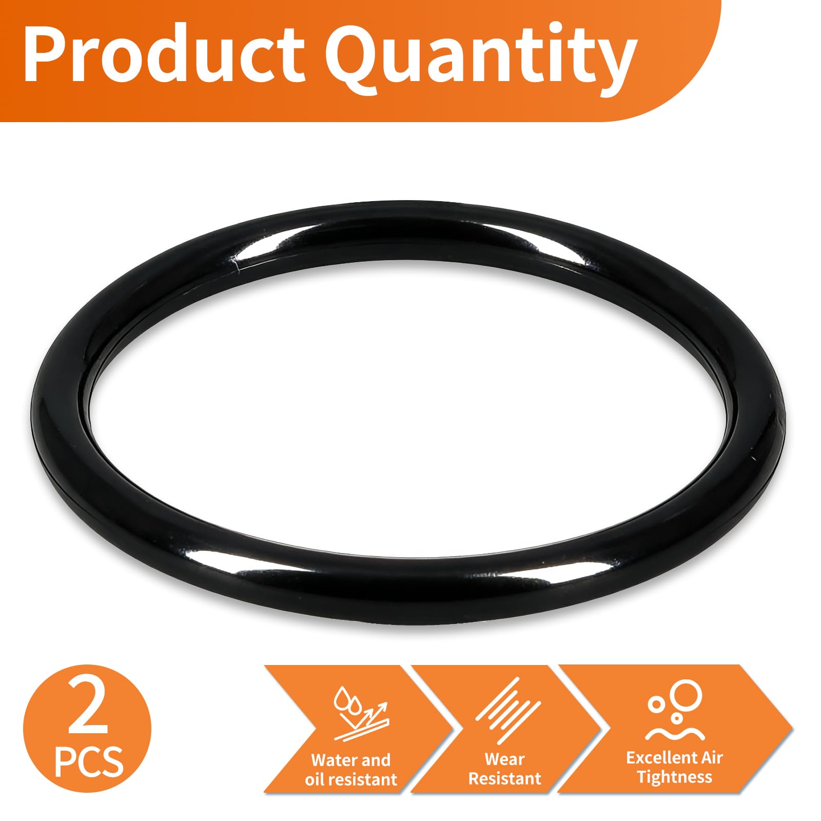 Lot de 2 joints d'étanchéité pour machine à café Krups - Convient pour Krups EA/XP, Rowenta ES, kit de joints toriques pour machine à café et tête d'infusion - 2