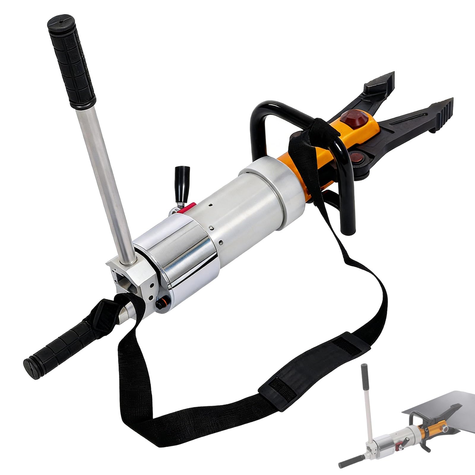 YXZQLOZ Hydraulic Rescue Tool 18T Portable Spreader Pliers,Max Spread 160mm, for Cutting Metal Structures Woodencasepacking