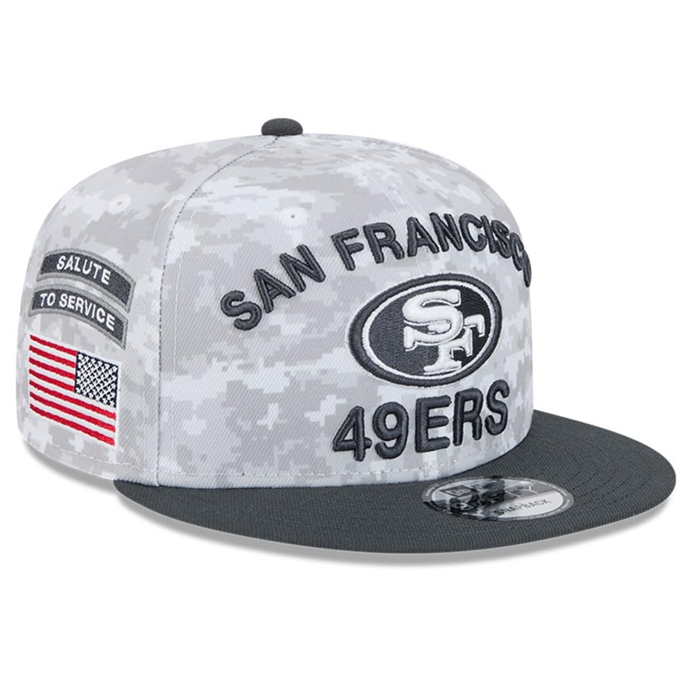 New EraYouth NFL 2024 Salute to Service 9FIFTY Snapback Hat