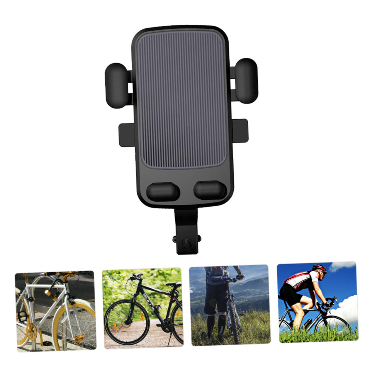 Gatuida 3pièces Support De Téléphone Vélo Monture Ajustable pour Et Trottinette Électrique Installation Facile avec Verrou Mécanique Support De Navigation pour Smartphone Compatible