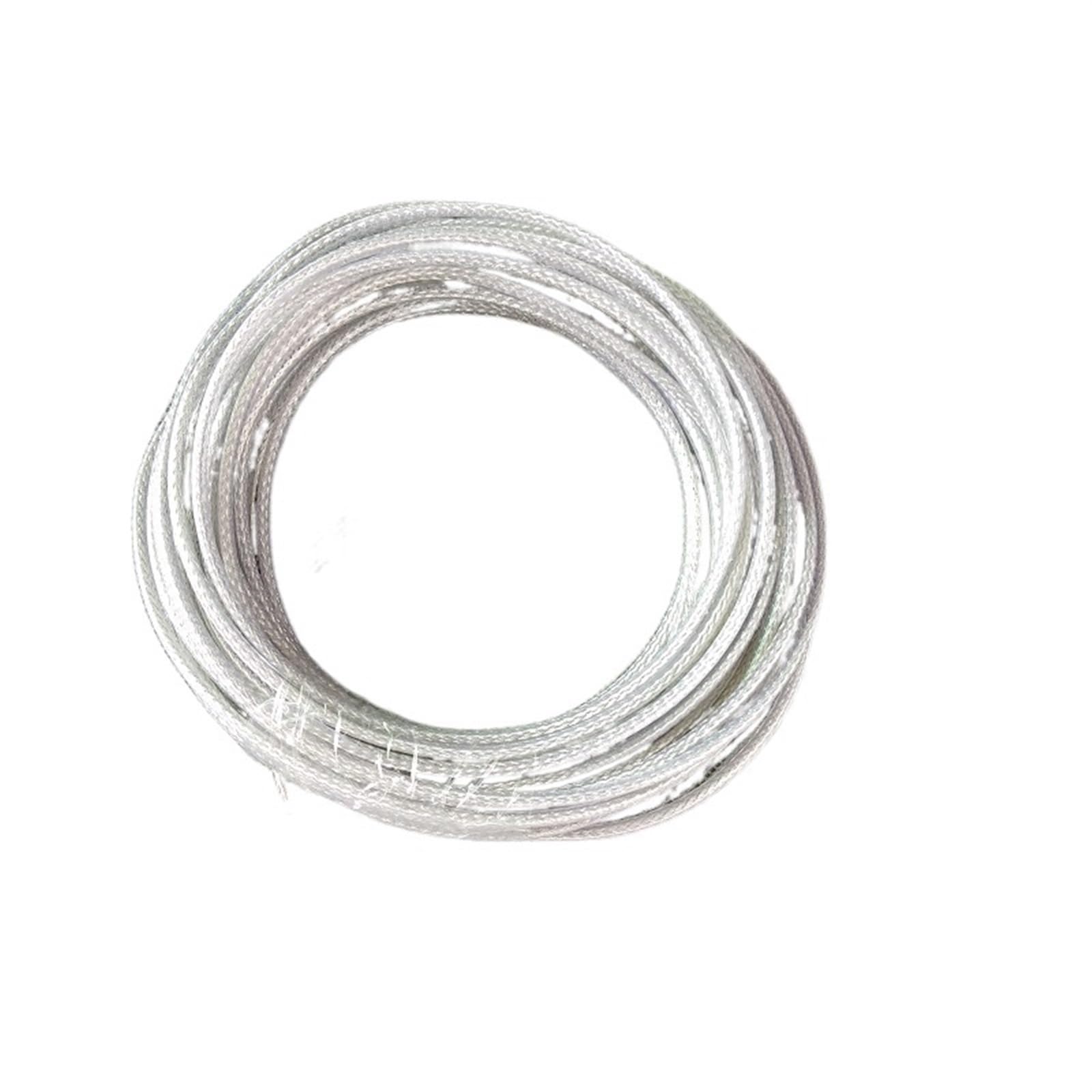 przewody, 26AWG*2C Ekranowany kabel, Izolacja + Przezroczysty PVC, Akcesoria oświetleniowe, Kabel zasilający LED, Przewód elektryczny do lampy wiszącej(305m)