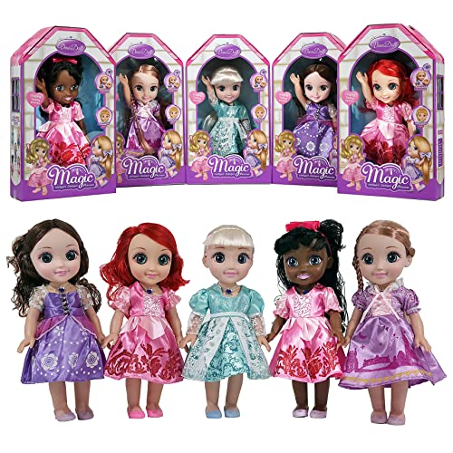 Talking Interactive Magic Princess Play Doll (Rose Gold Hair) #TOP3