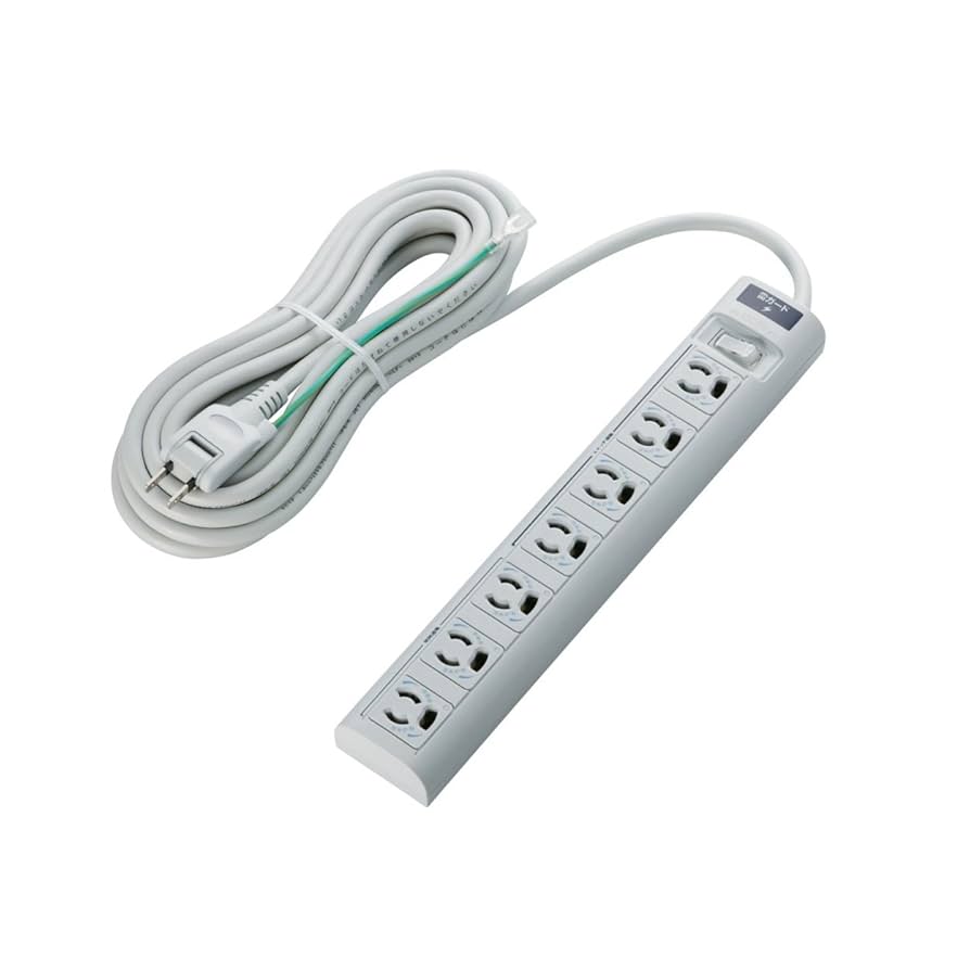 エレコム 電源タップ 3ピン 6個口 スイングプラグ 5m グレー T-T01-3650WH/RS rdzdsi3 Amazon.co.jp: エレコム 電源タップ 3ピン 6個口 スイングプラグ