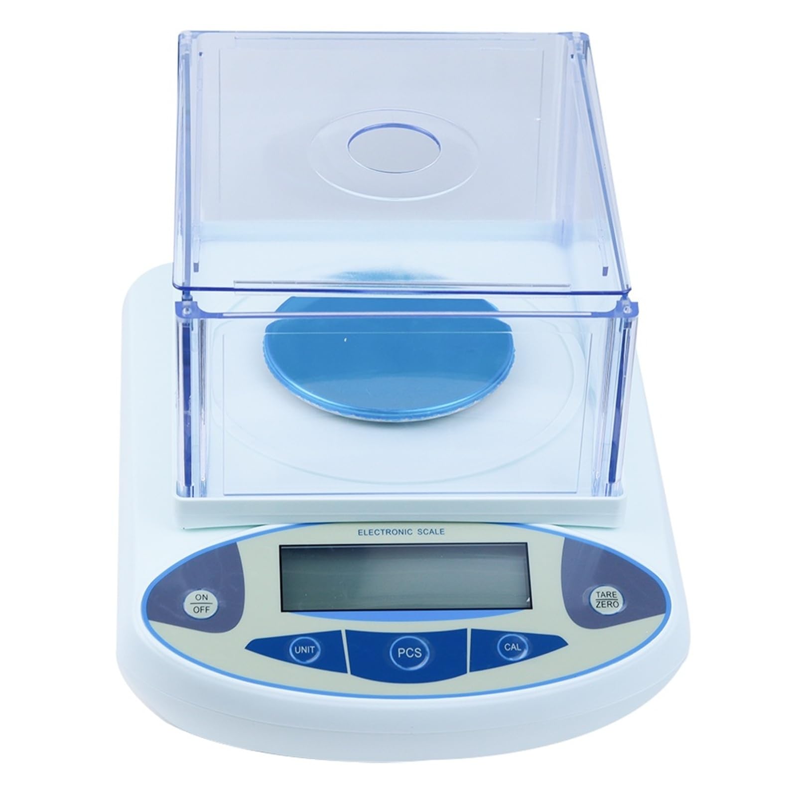 Balanza electrónica de 500g x 0.001g con parabrisas, laboratorio de alta precisión, análisis sólido for pesaje de laboratorio de cocina