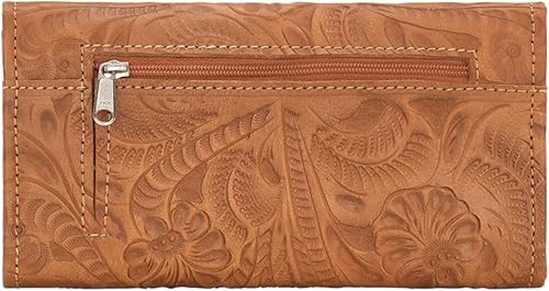 Miniatura 2 de American West Cartera de cuero triple pliegue para mujer Marrón Charcoal talla única