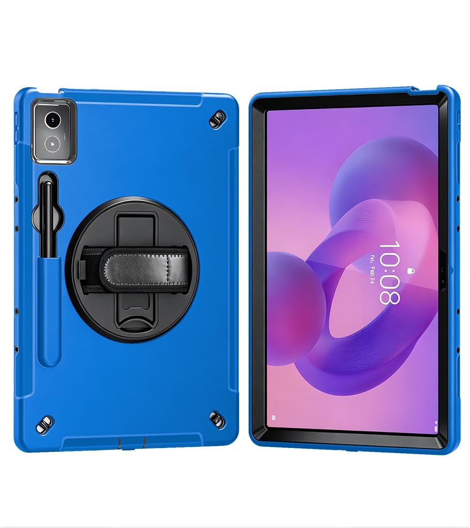 Junfire Protective Case for Lenovo Idea Tab Pro 12.7 inch 2025, Blue