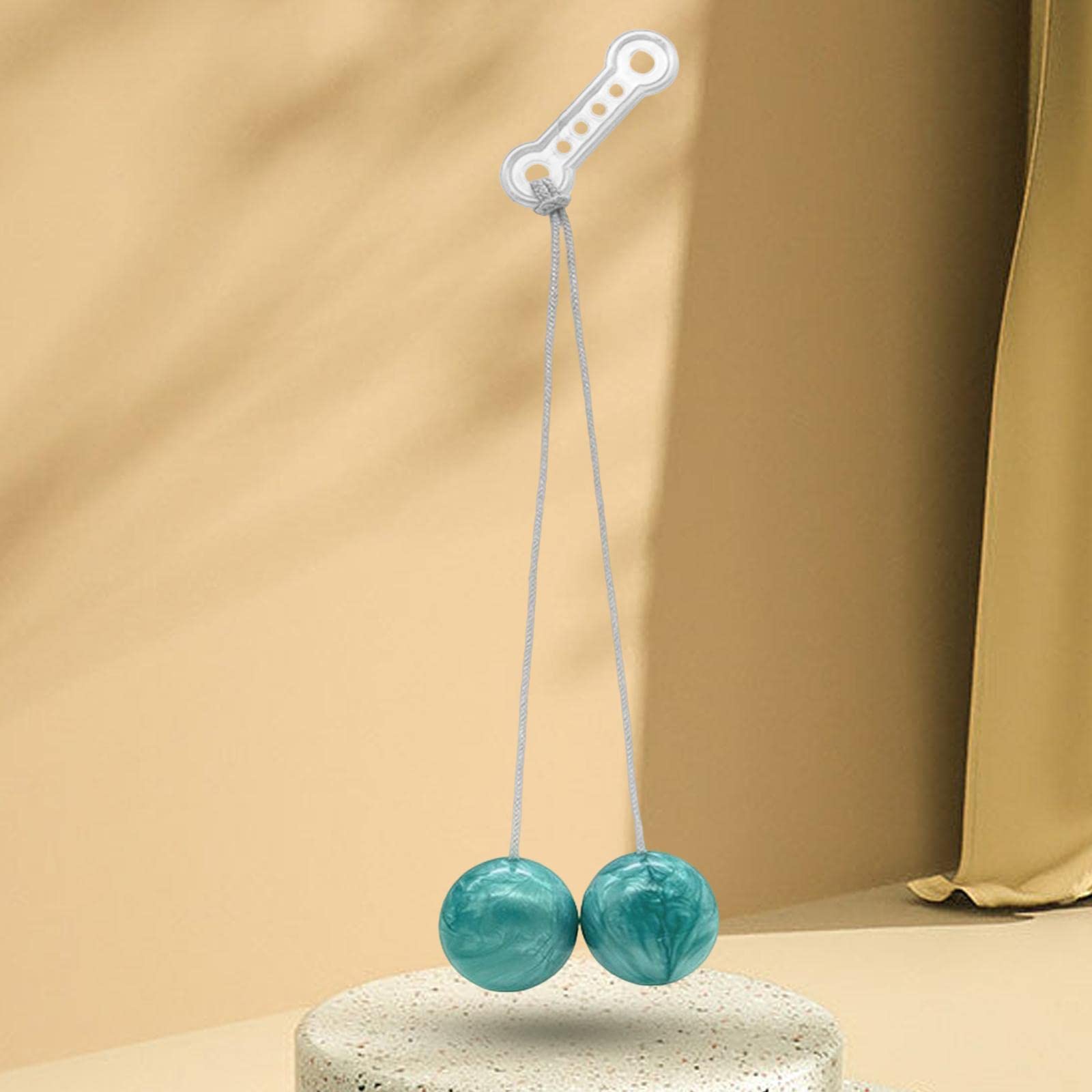 Generic Stringed Balls for Engaging Sensory Play and Skill Building, Green