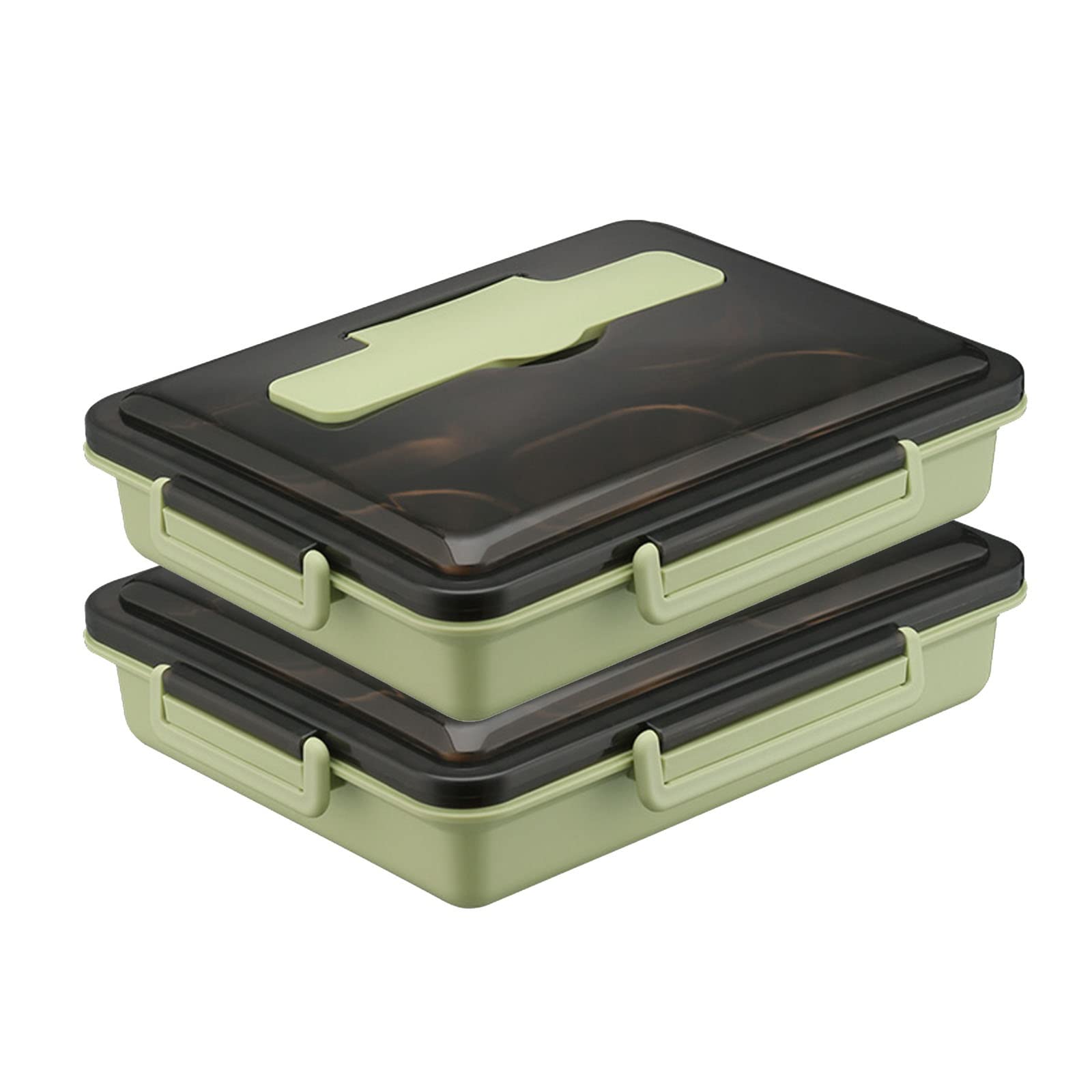 ARTERMYBento Box, Bento Box for Student, Ideal Leakproof Lunch Box Student, Student Lunch Box, Lunch Containers, Bento Lunch Box, Food Storage Containers, for Student (Size : B)