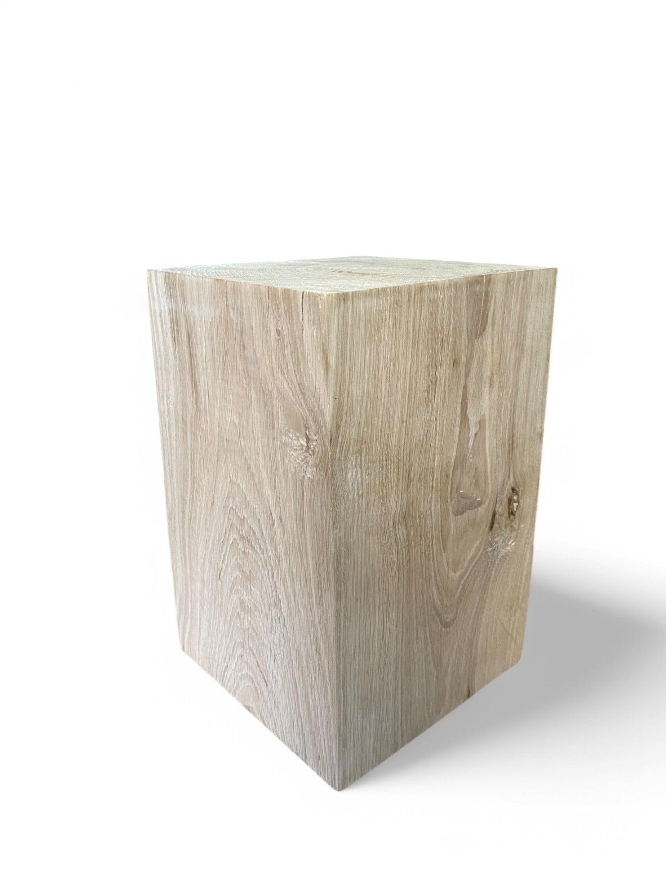 Dębowe klocki, klocki z litego drewna dębowego 30x30x...cm, kolumny dębowe, klocki dekoracyjne drewniane, naturalny produkt (30x30x30cm)