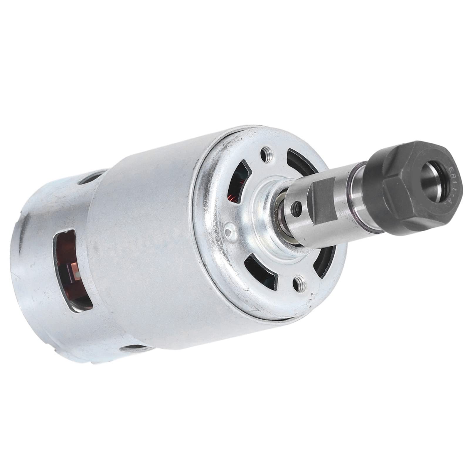 motore speciale Kit motore CC, motori doppio cuscinetto sfera 24V ad alta potenza con mandrino ER11 da 3 pezzi for macchina