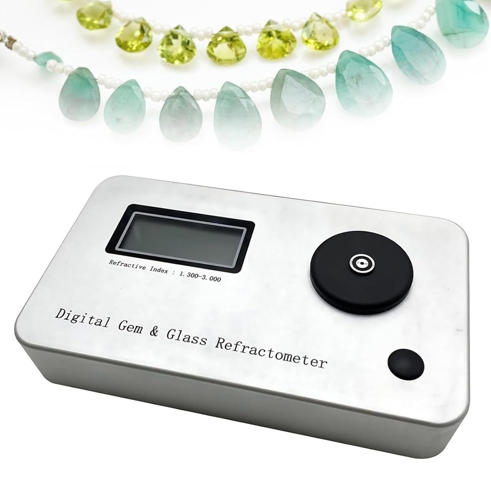 Professional Gemstone Refractometer, Refractometer Jewelry, Professional Digital Jewelry Tester, Measurement Error ±0.005, Type-C Interface, For Gem Identification In Jewelry Shops Personal Use