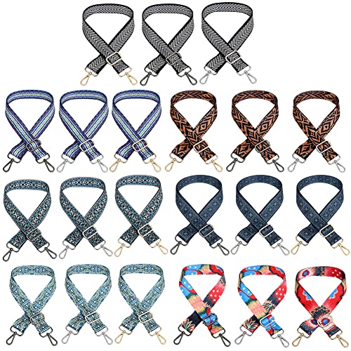 Image of Wide Shoulder Strap Adjustable Shoulder Strap Bohemian Purse Strap Fashion Replacement Straps for Crossbody Handbag Guitar