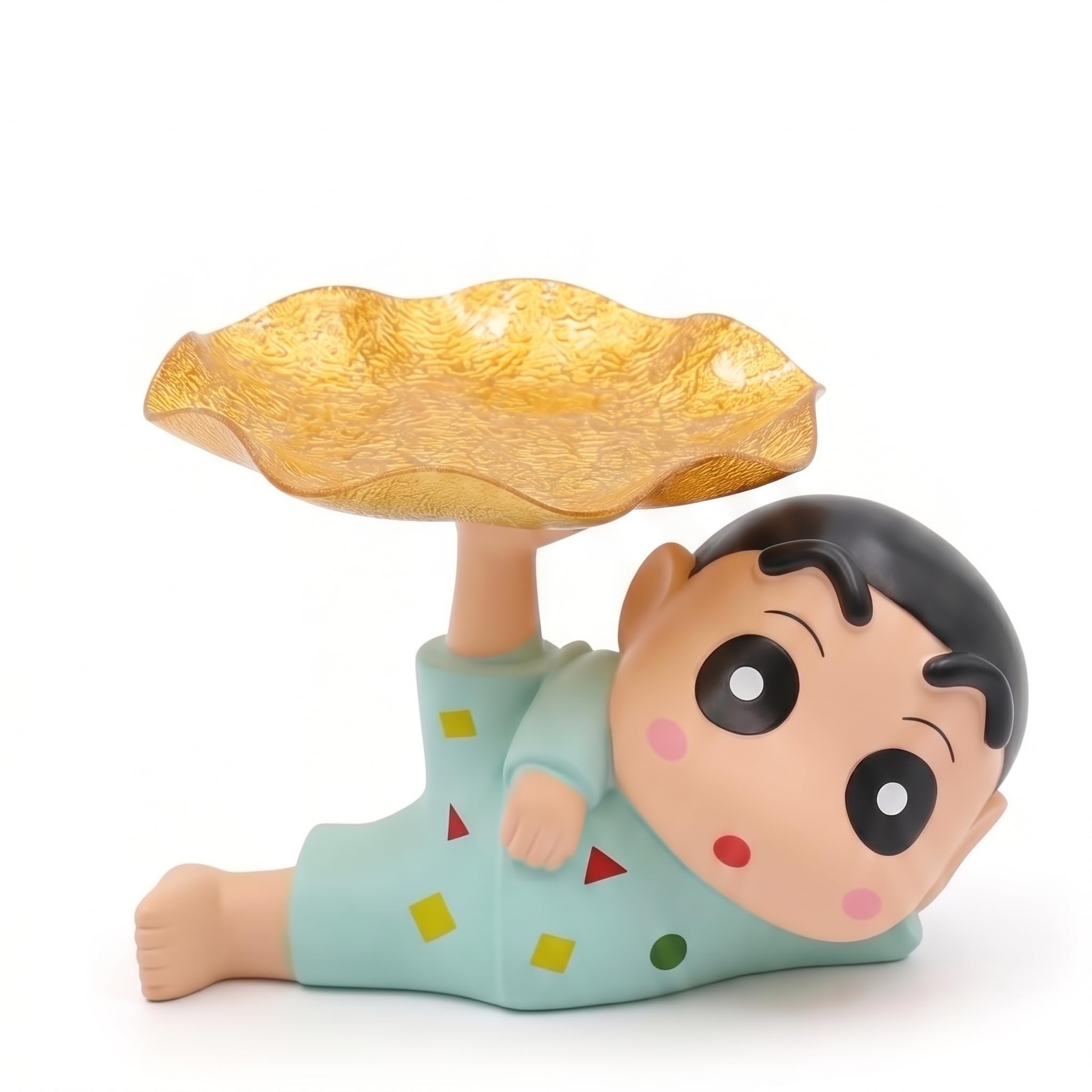 Shinchan Tray Holder for Keys Candy Cute Cartoon Key Holder Tray Home Decor Showpiece for Living Room Office Desk Kids Room-image-7