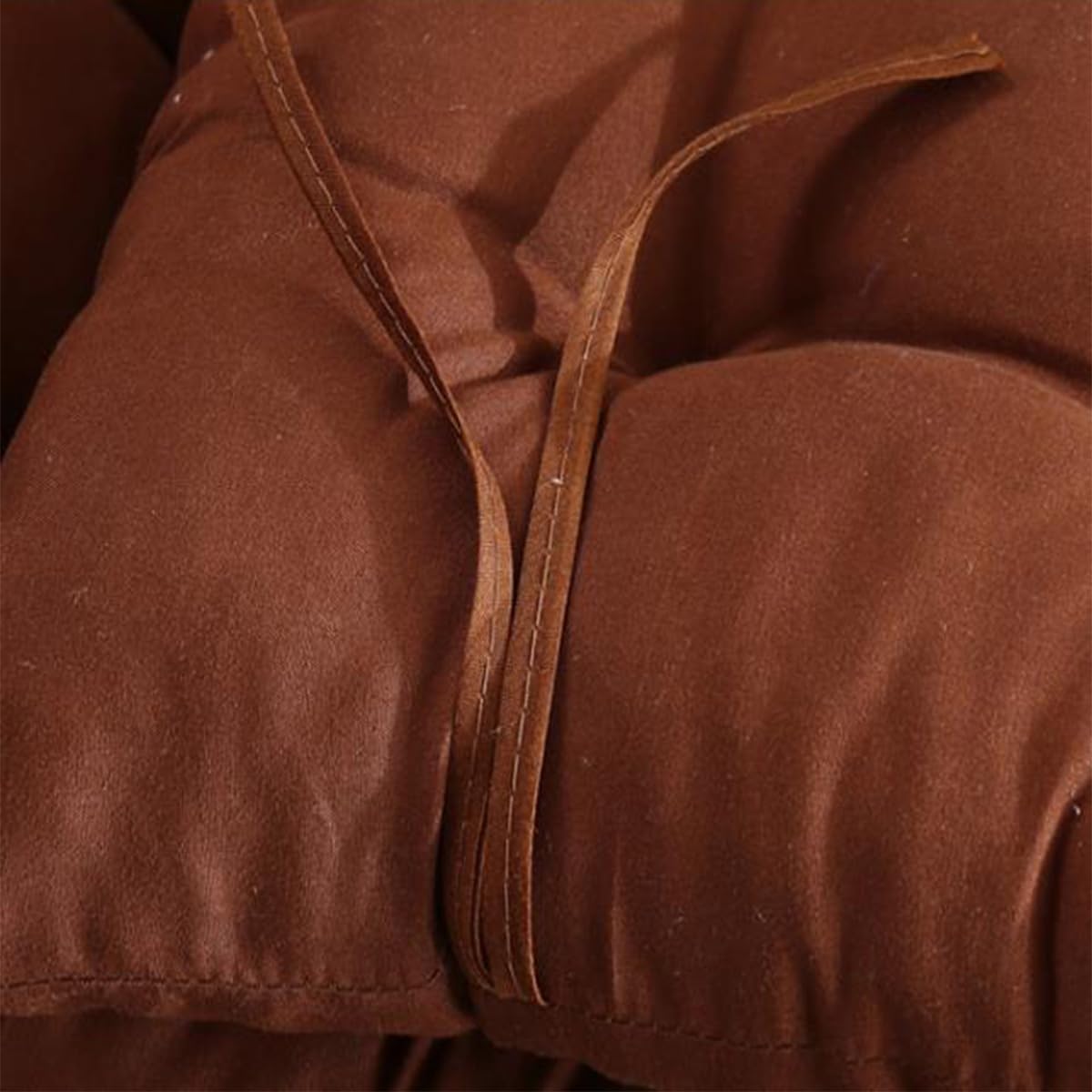 Dicke, rutschfeste Bank mit Bändern für 2/3/4 Sitze, drinnen und draußen, ideal für Terrasse, Balkon, Büro, Sofa, Strand, Hof (Schwarz, 165 x 53 cm)