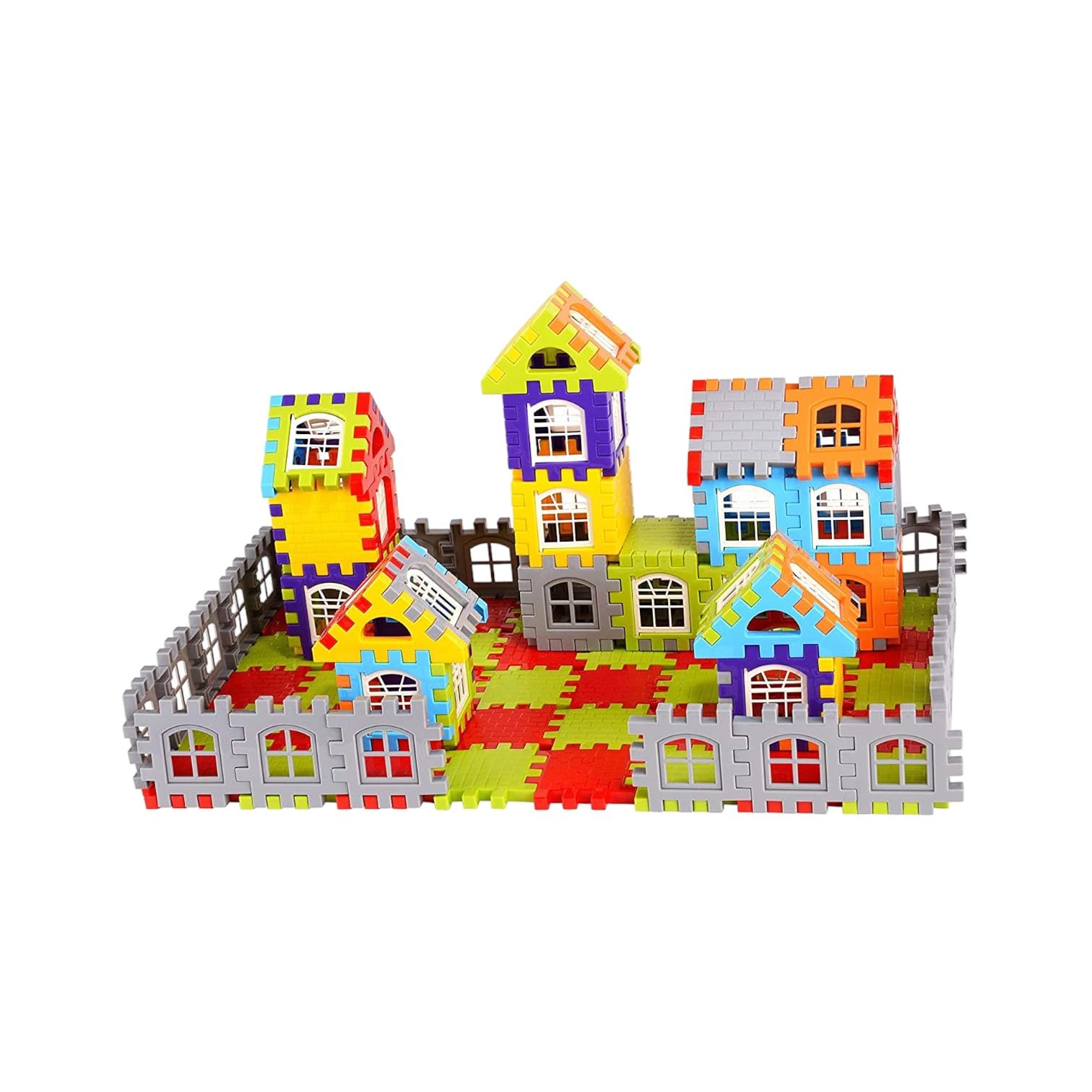 Toys Treasure We Deliver Smiles Toys Treasure My Happy House 72 Pcs Toy Building Blocks For Kids/Toddlers/Toys For Kids 3-5 Years/Children Toys | House Toy For Kids | Baby Toys 3+ Years (B0CTFHX2YD) Amazon Price History, Amazon Price Tracker