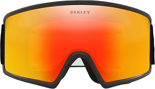 Vista 27 de Oakley Target Line L Correa blanca mate/lente de iridio fuego