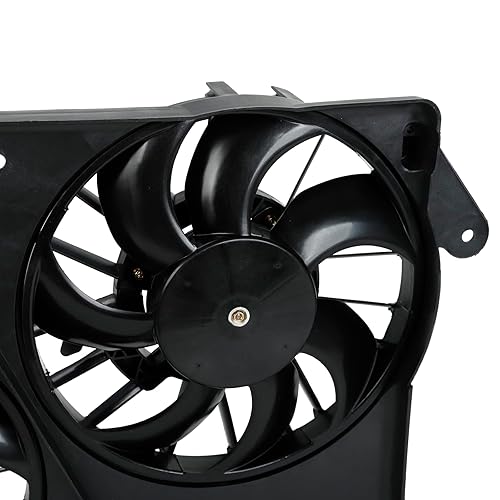 Miniatura 10 de Ventilador de motor sin escobillas de refrigeración de radiador de 12 V CC 600 W compatible con BMW E83 X3 2004-2010 2.0L, número de repuesto OEM
