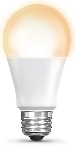 Miniatura 2 de Feit Electric OM60SWHK equivalente a 60 W A19 Smart, funciona con Apple HomeKit y control de voz Siri, no requiere concentrador, bombilla LED, 4.4
