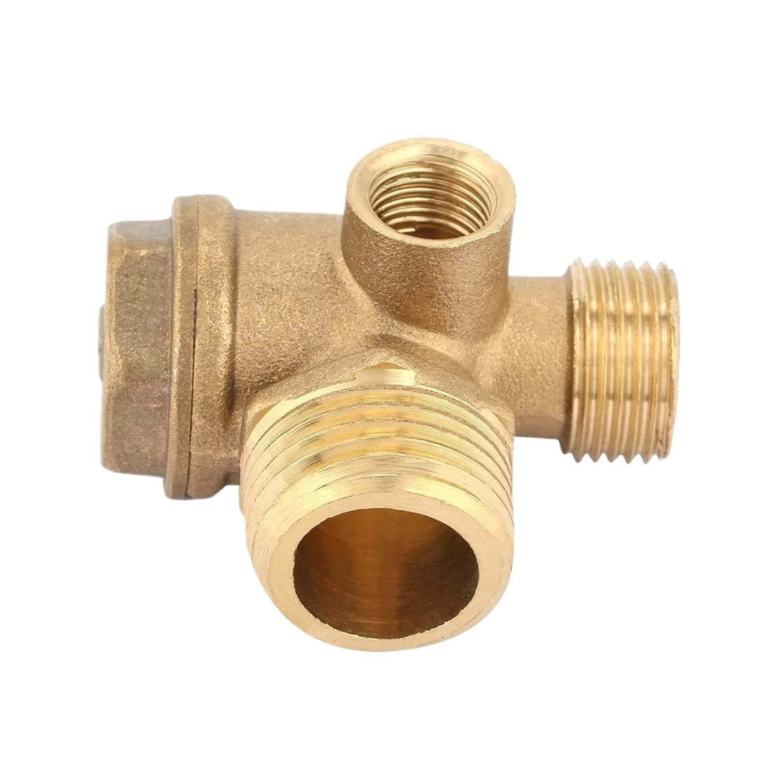 1 Three-Way Air Compressor Check Valve Direct Connection Air Compressor Check Valve,Valve Port: 20mm 16mm 10mm