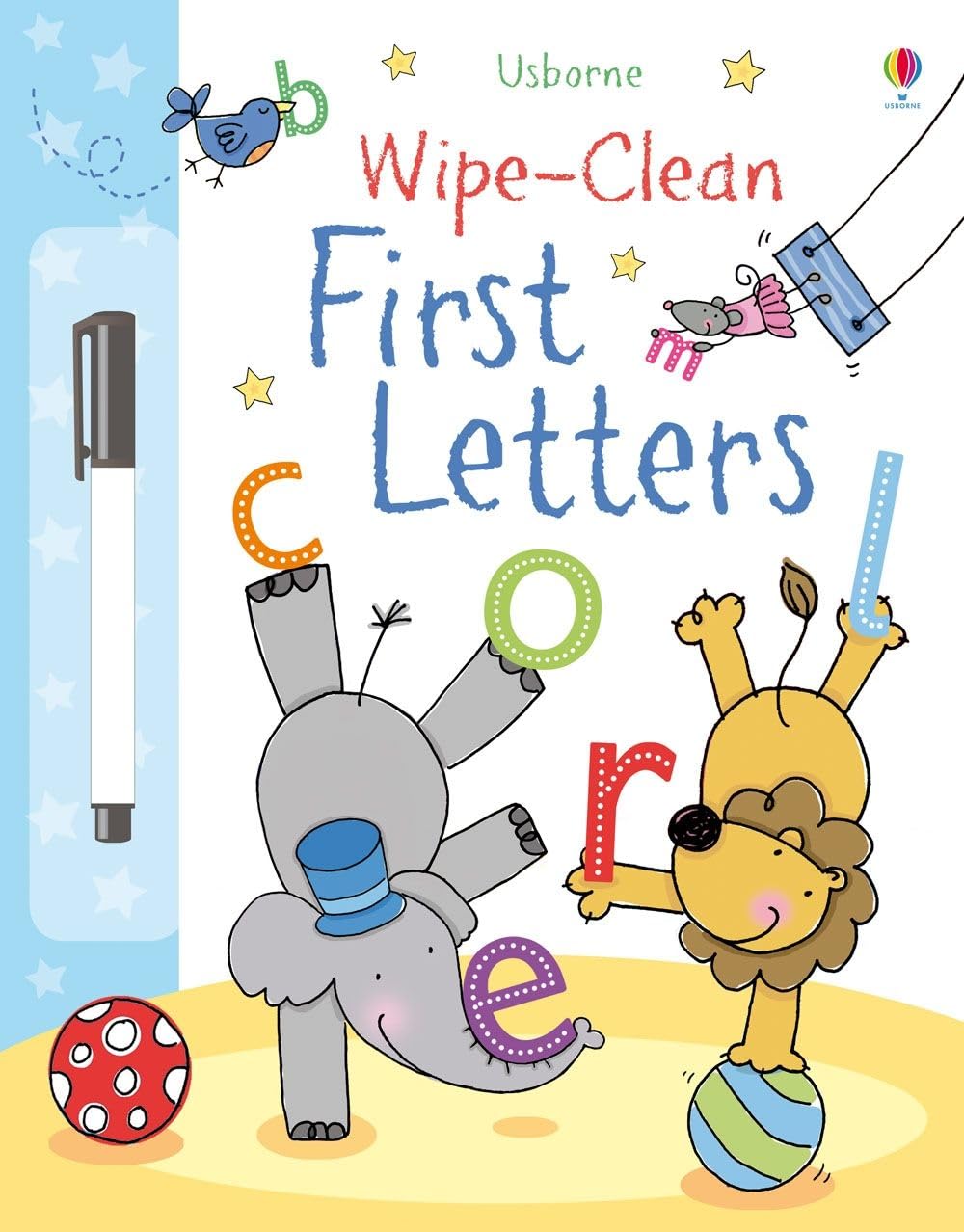 First Letters (Usborne Wipe Clean Books) By Felicity Brooks,Nicola Hall